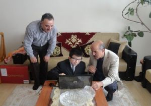 Bilge minik Batuhan ı sevindirdi